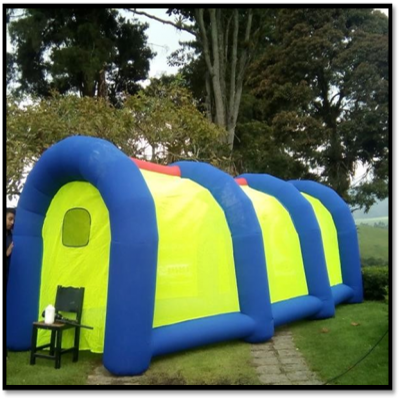 Túnel Inflable Paintball